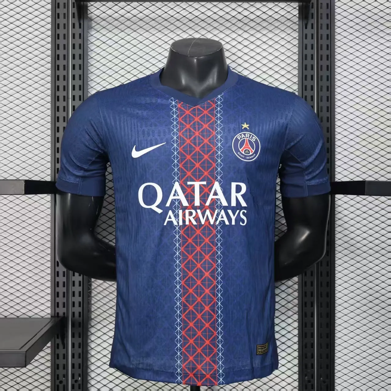 25-26 PSG Home Player Version Kit（With Stars）Soccer AAAAJersey Yupoo 6