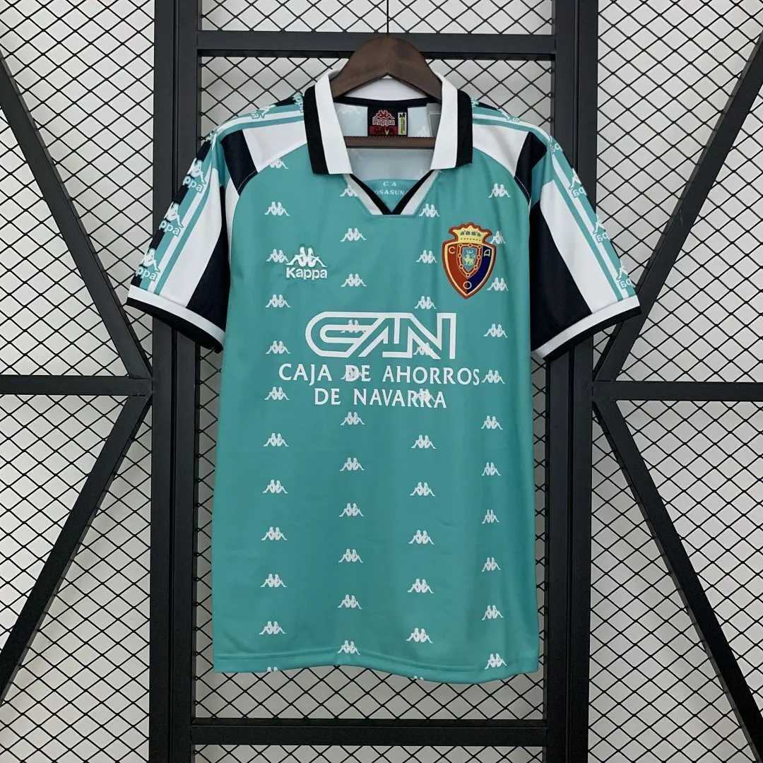 95-97 Osasuna Away Retro Kit Vintage Shirt AAAAJersey Supply Yupoo 8
