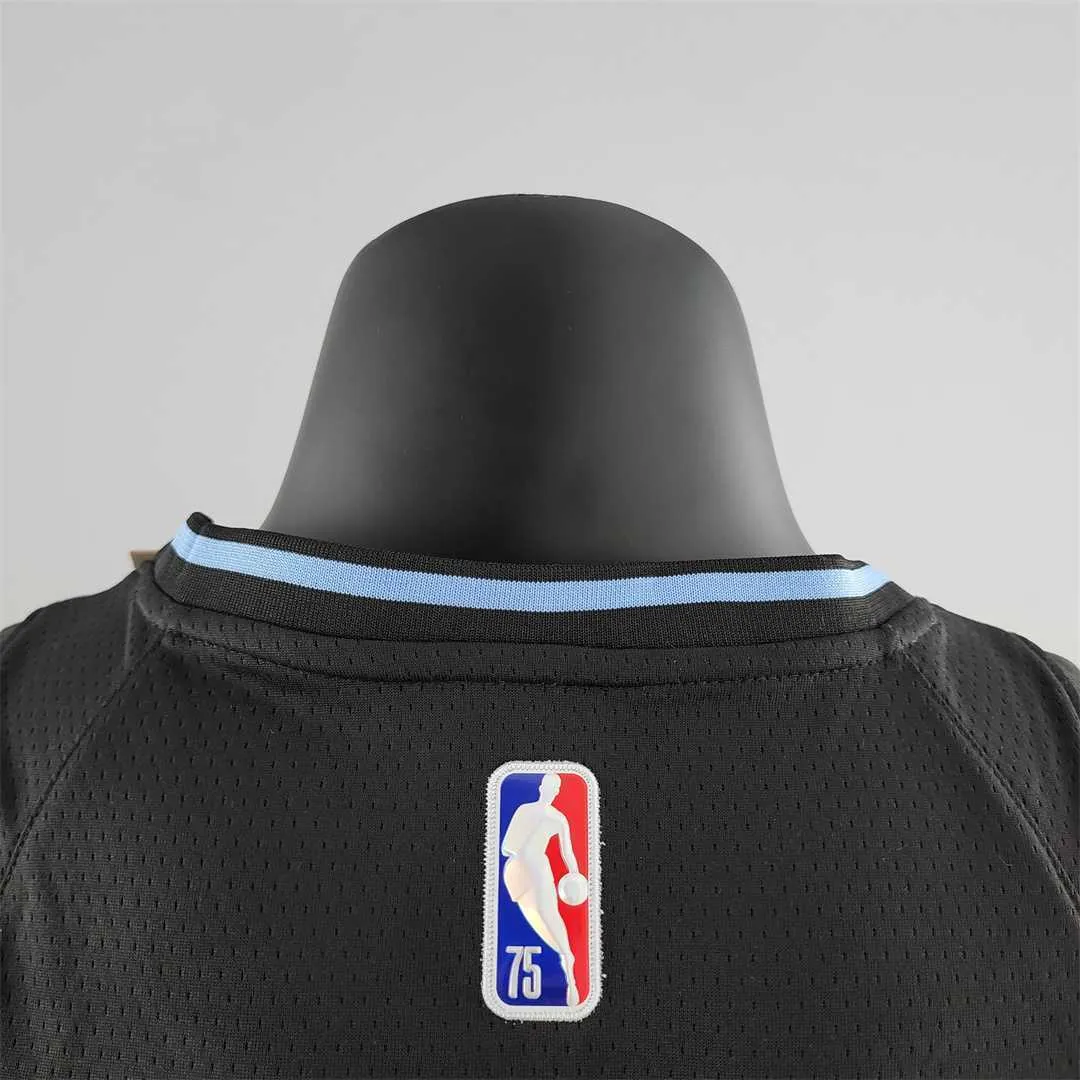MORANT#12 Memphis Grizzlies Honor Edition Black NBA Jersey 3