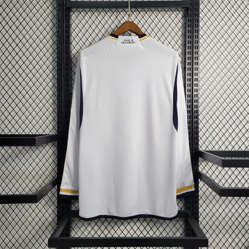 23-24 Real Madrid Home Long Sleeve Size S-XXL 7