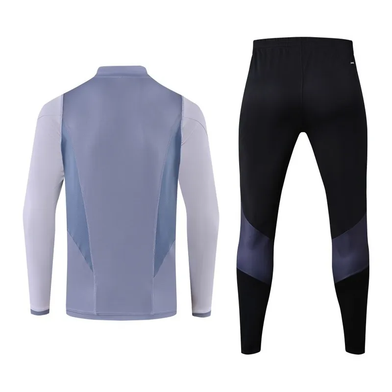 23-24 Benfica Long Sleeve Kits Gray Training Suits Football Jerseys Yupoo 2