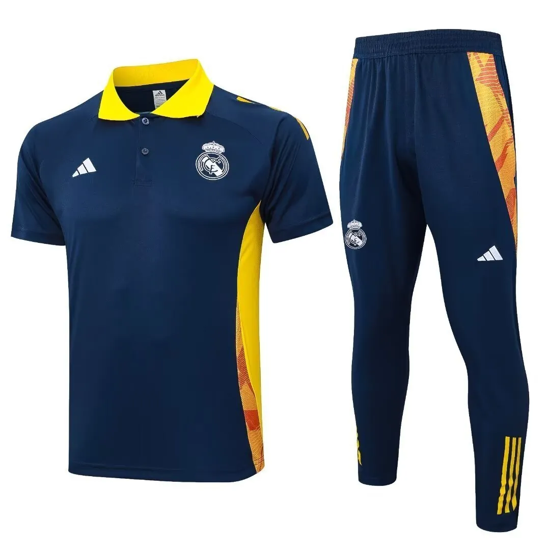 24-25 Real Madrid Polo Football Shirts 3