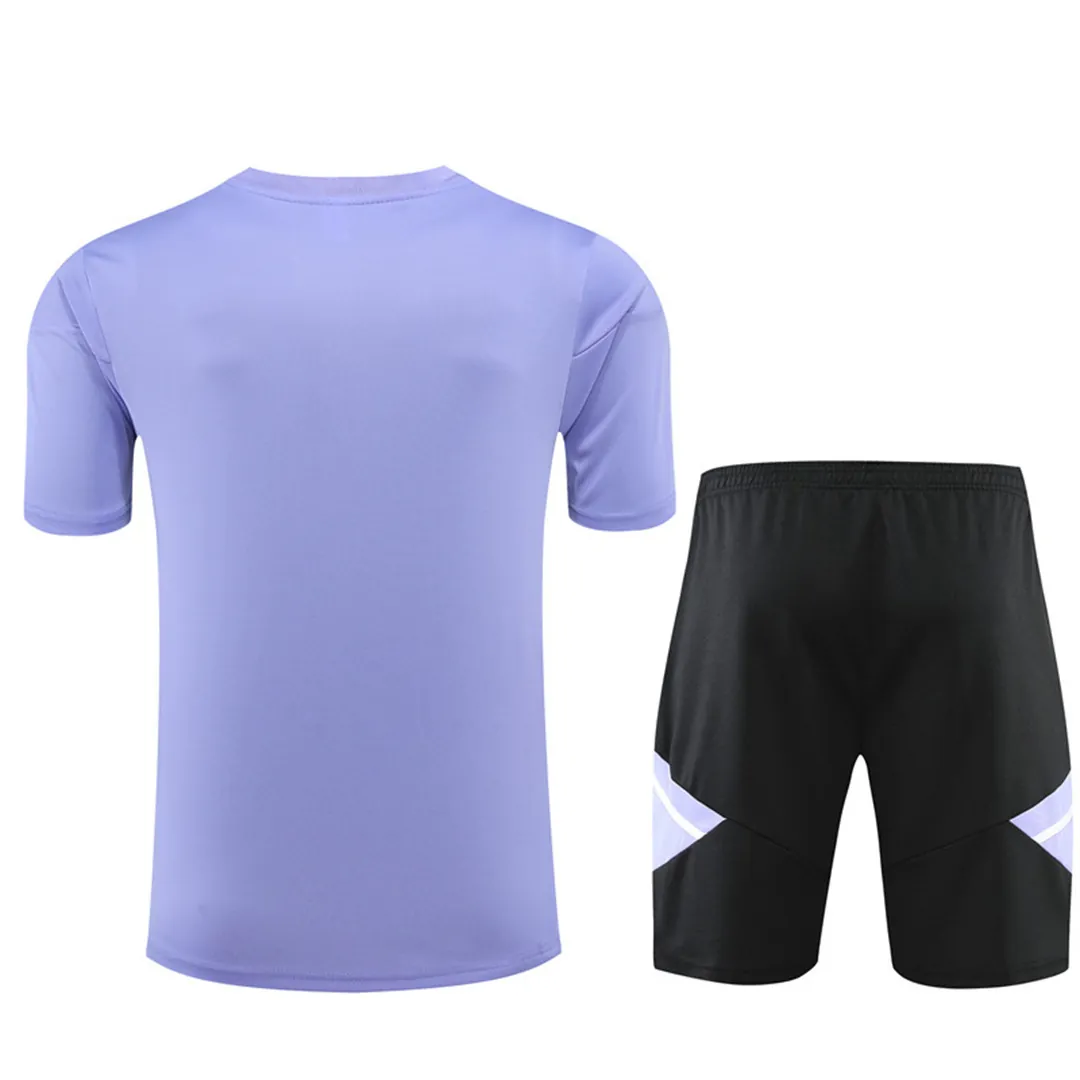 22-23 Real Madrid training suit purple 13