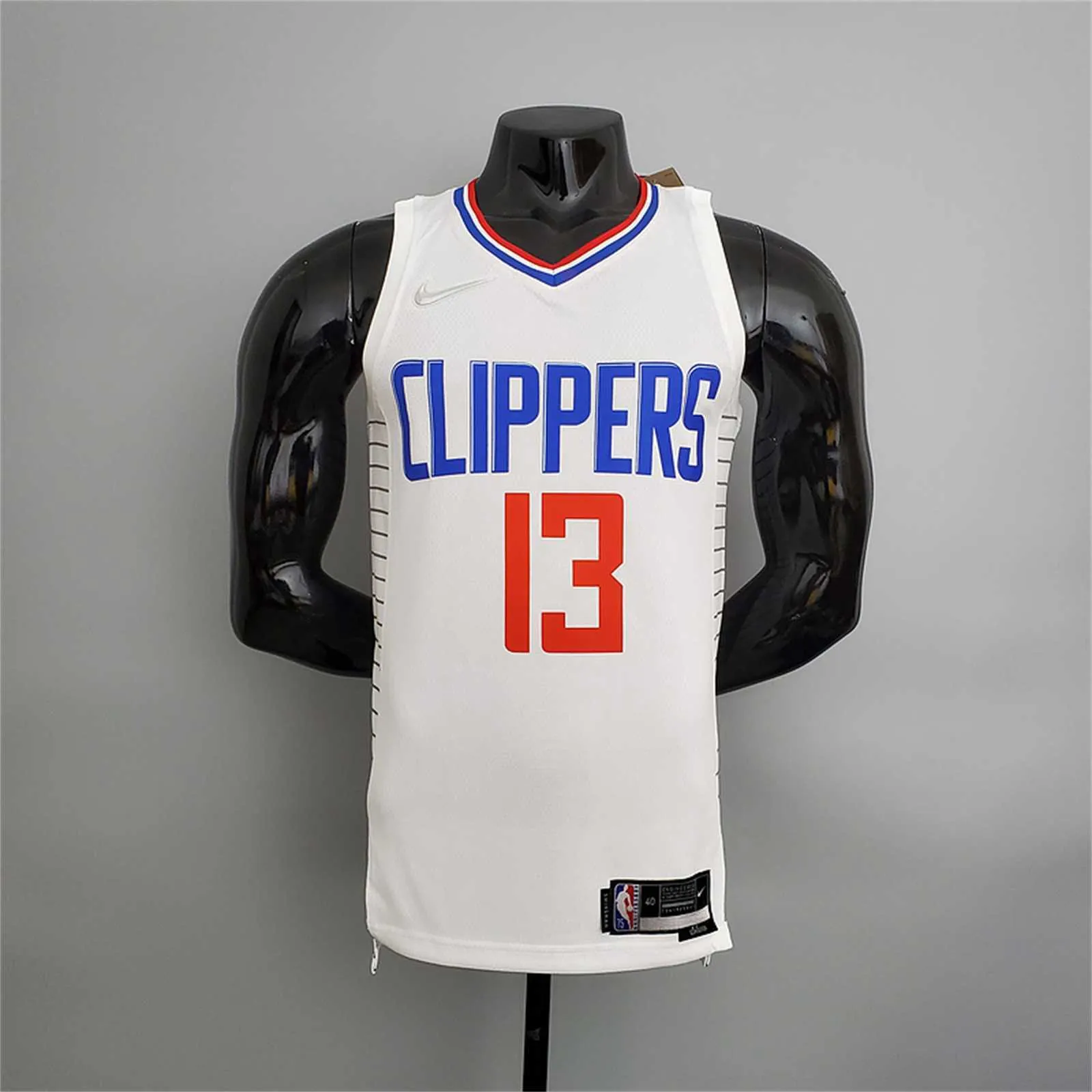 75th Anniversary Clippers Blue White 9