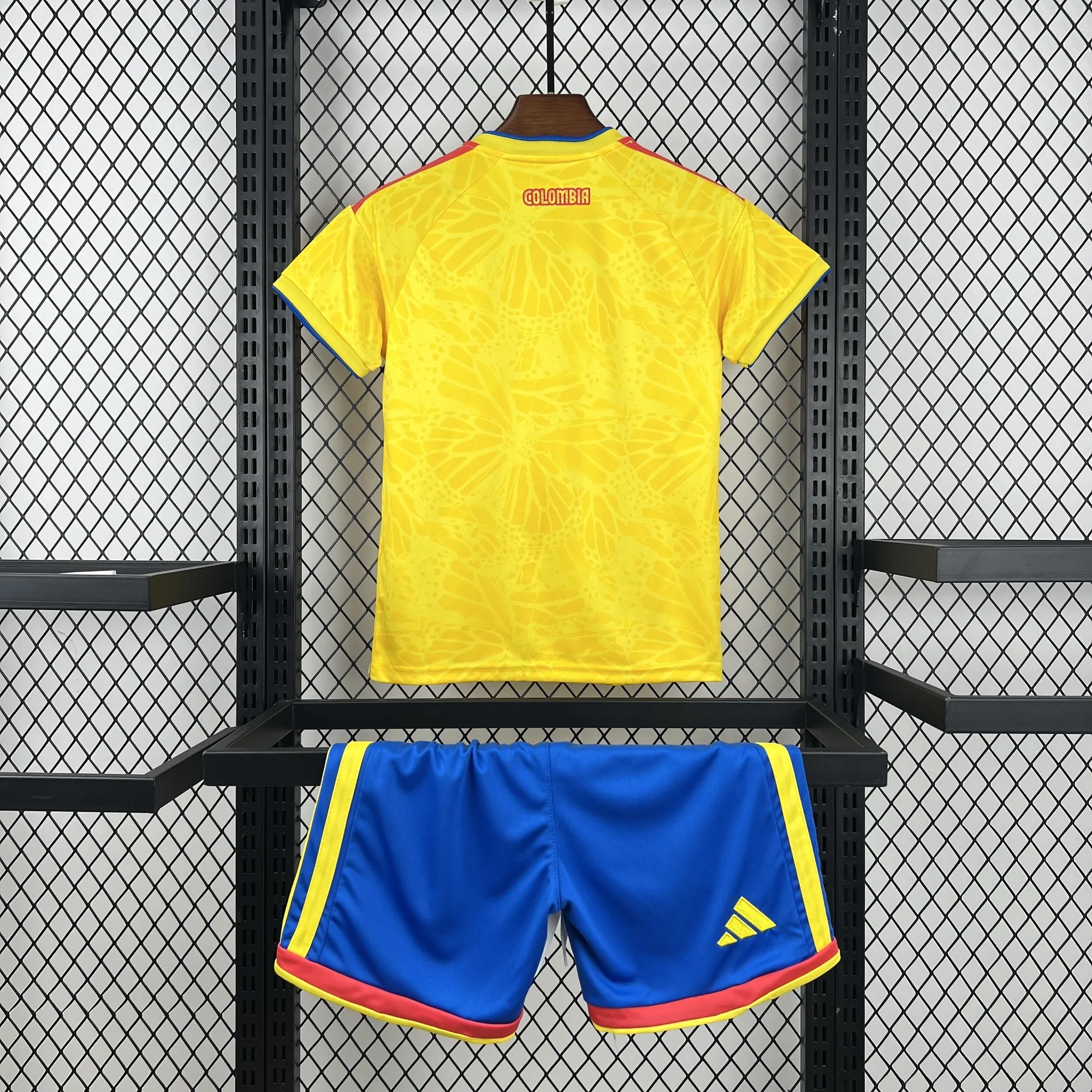 2026 World Cup Colombia Home Kids Kit Football Youth Apparels AAAAJersey Supply Yupoo 7