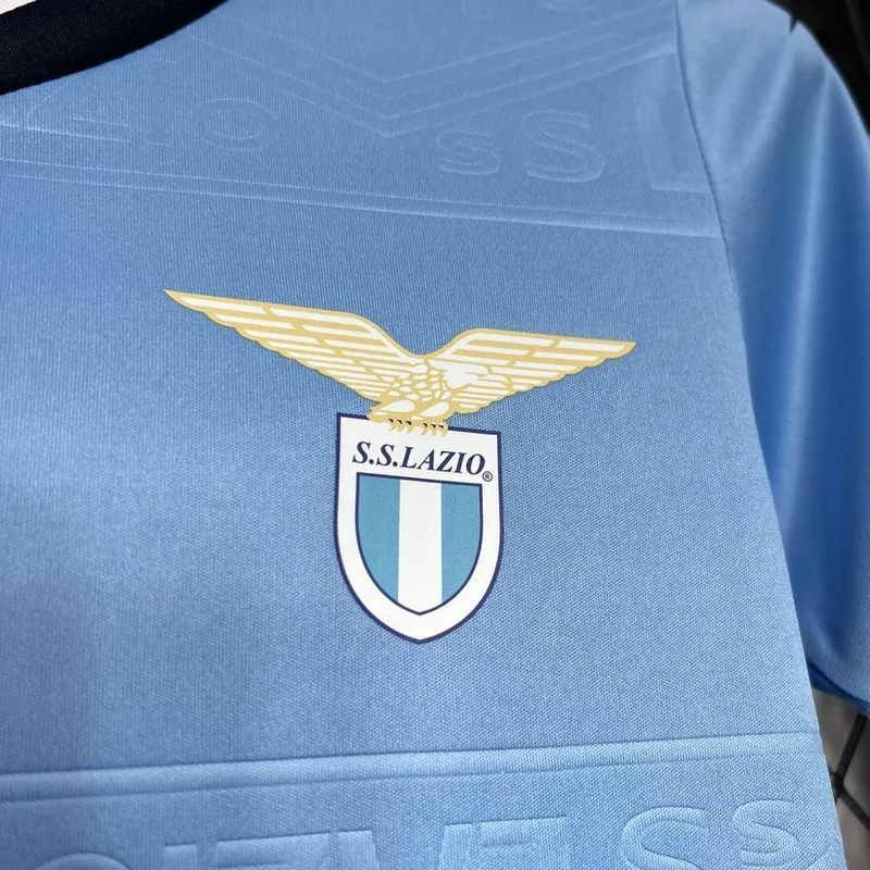 24-25 Lazio Home Kid Kits Youth Apparels Football AAAAJersey Yupoo 5