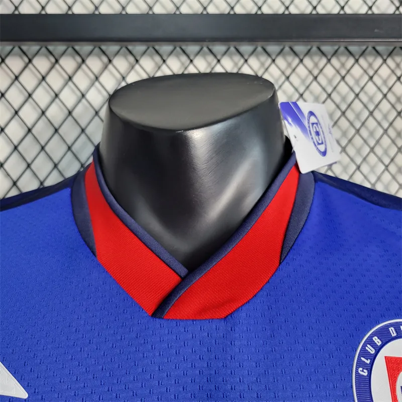 23-24 Cruz Azul Home Blue Kit Player Version Shirt Football Shirts Yupoo 2