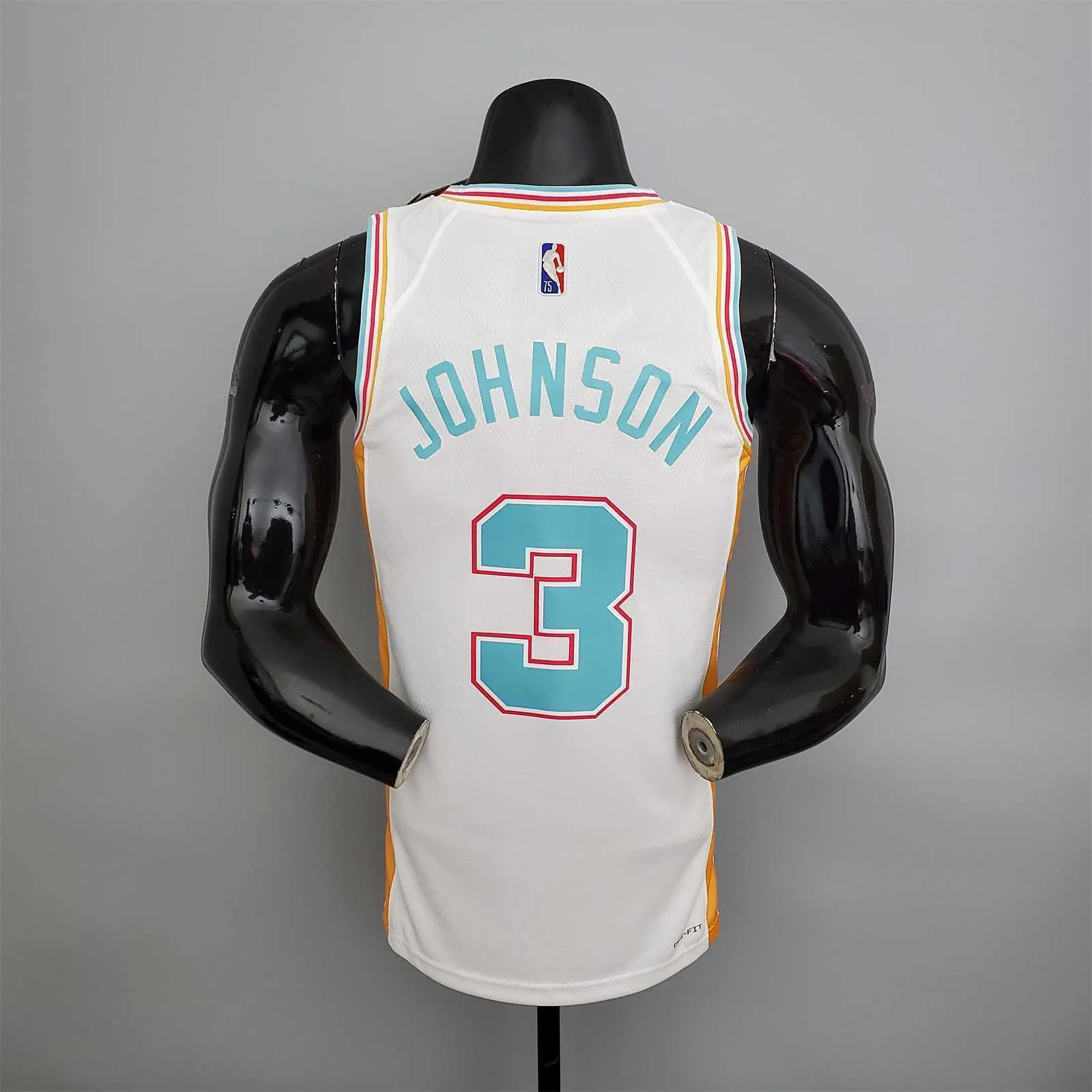 2022 season Johnson #3 Spurs City Edition white 10