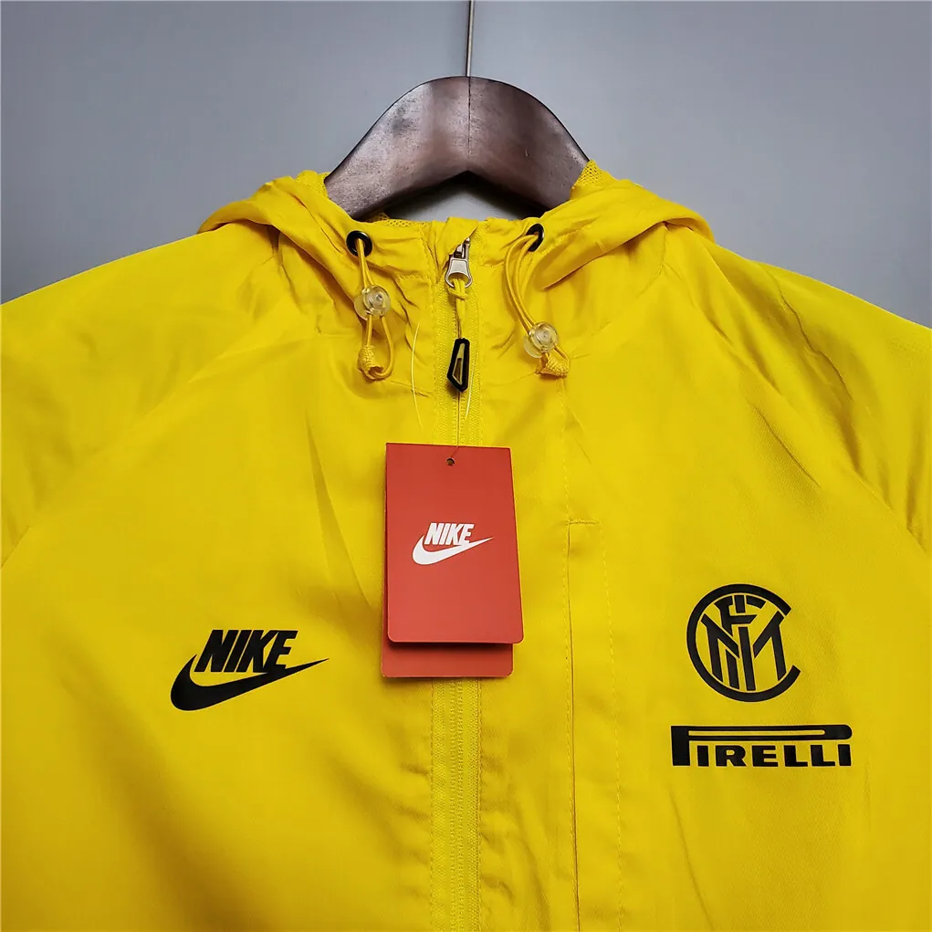 20-21 Inter Milan yellow windbreaker 4