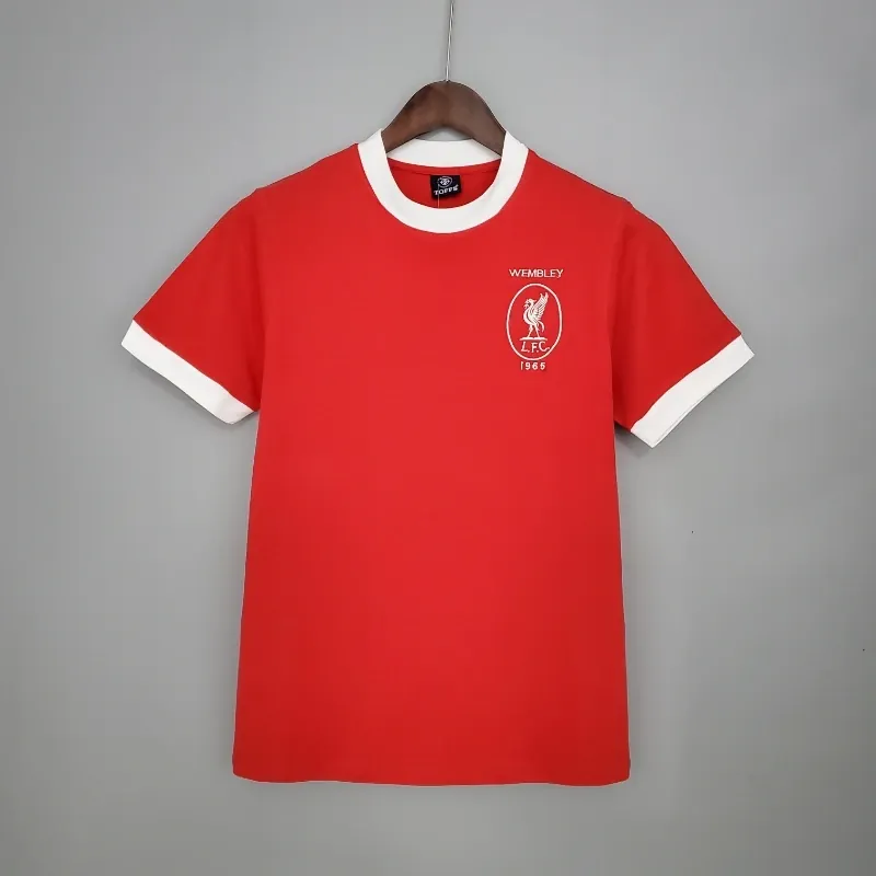 1965 Retro Liverpool Soccer Jersey Home S-2XL 3