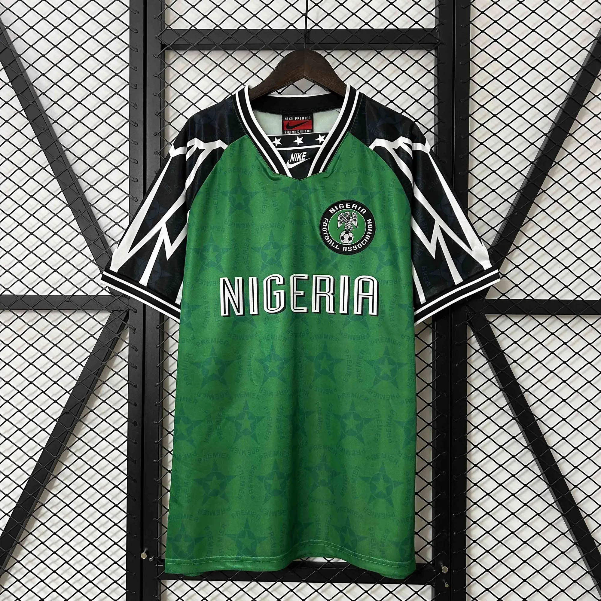 94-95 Nigeria Home Retro Kit Vintage Shirt AAAAJersey Supplier Yupoo 6