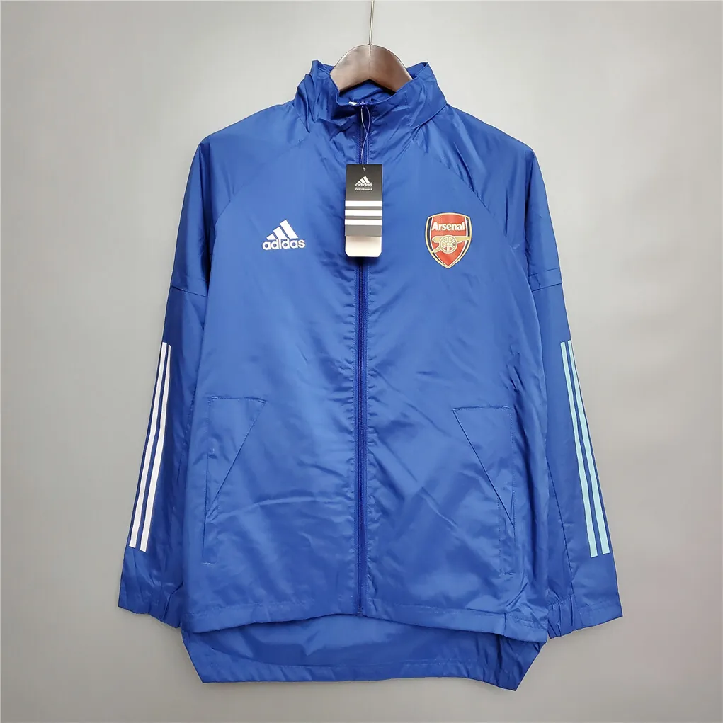 20-21 Arsenal blue windbreaker 8