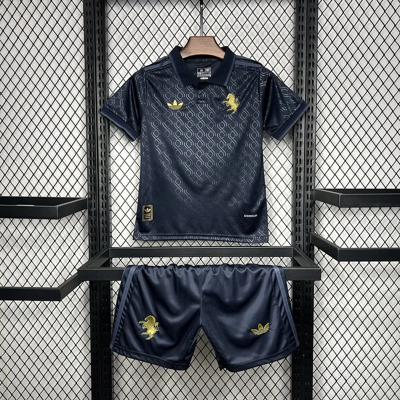 24-25 Juventus Third Kid Kits Youth Apparels Football AAAAJersey Yupoo 16-28 1