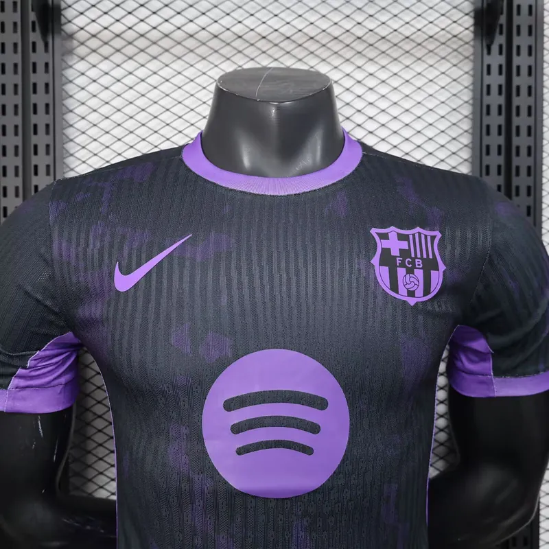 25-26 Barcelona Purple Special Edition Kit Player Version Shirt Soccer AAAAJersey Yupoo 2