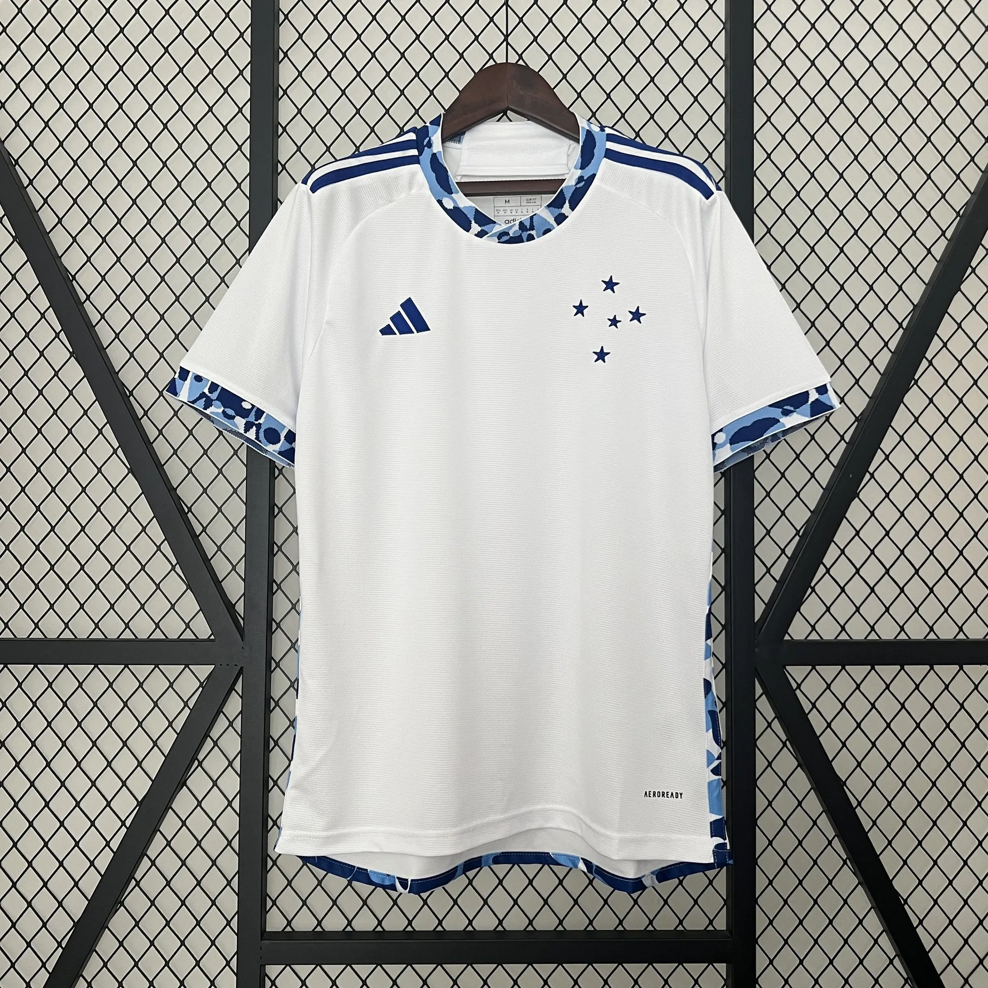 24-25 Cruzeiro Away Kit with All Sponsors Best Wholesale Yupoo 13