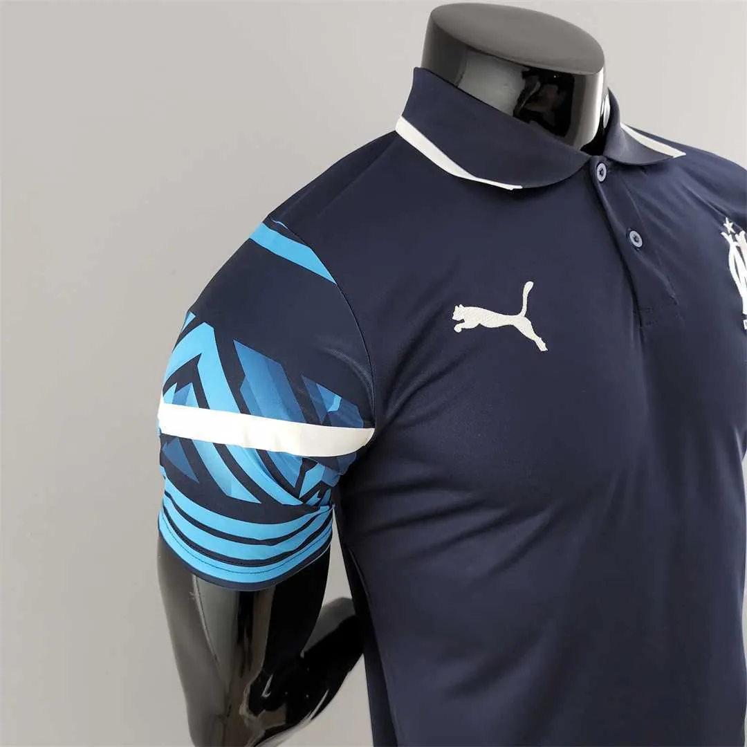 22-23 Marseille royal blue POLO 4