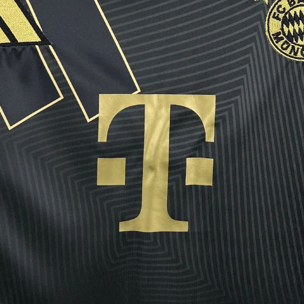 25-26 Bayern Munich x Addidas Black Special Edition Shirt Football Apparels AAAAJersey Supply Y 1