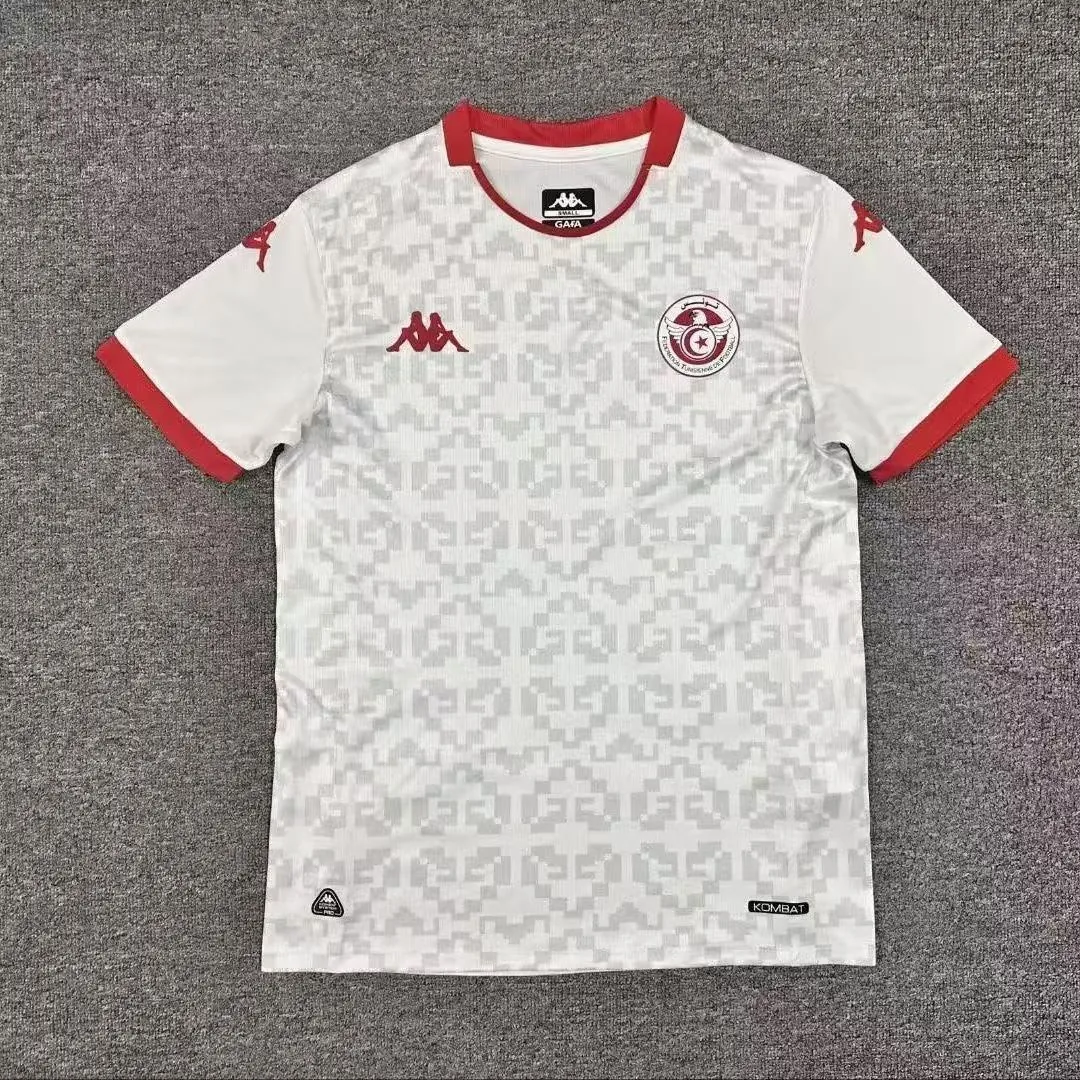 2025 Tunisia Away Kit Soccer T-Shirt AAAAJersey Supply Yupoo 2