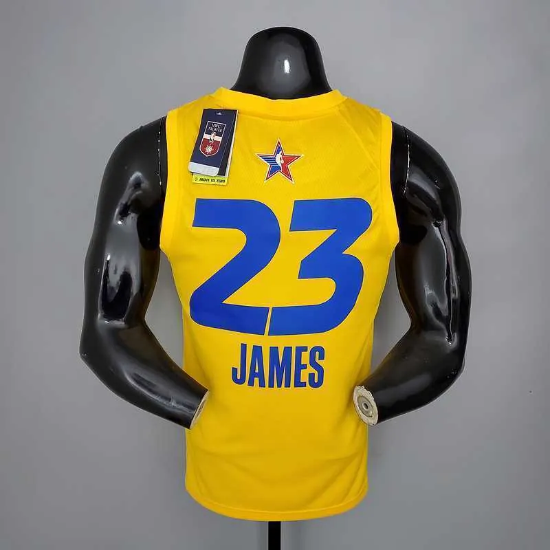 2021 James#23 All-Star Yellow 8