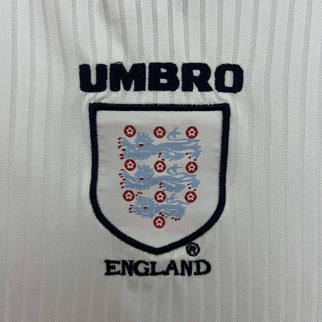 1998 England Home Retro Kid Kits Youth Apparels Soccer AAAAJersey Yupoo 2