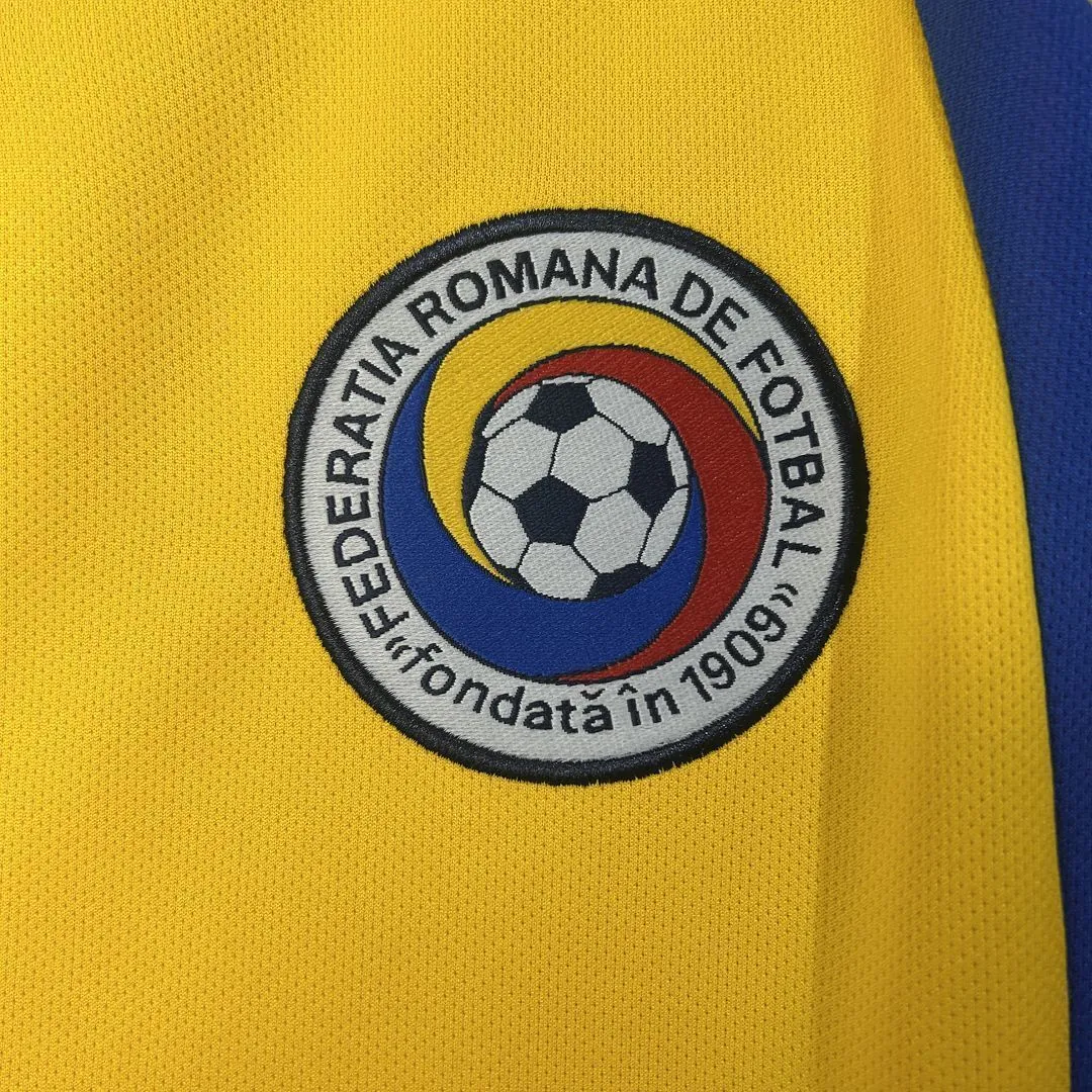 2000 Romania Home Retro Kit Vintage Shirt Soccer AAAAJersey Yupoo 2