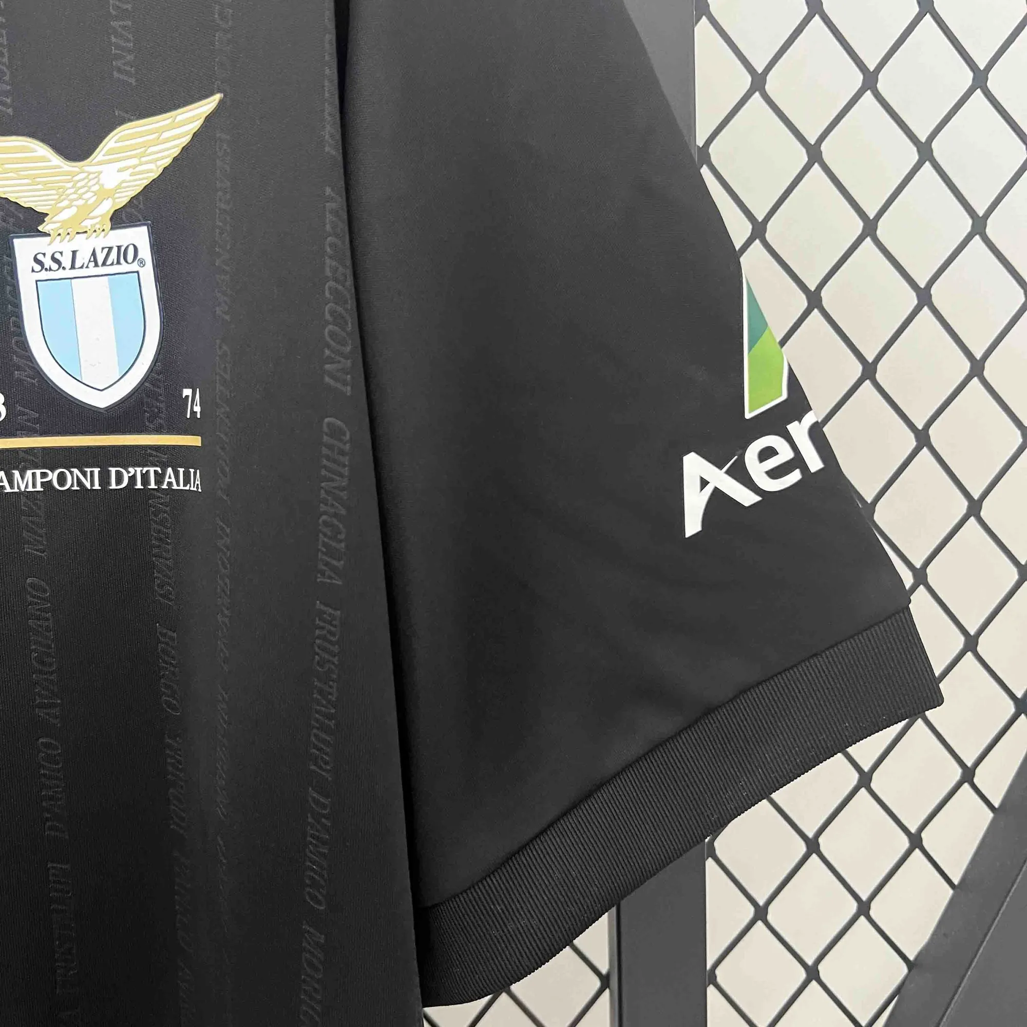24-25 Lazio 50th Anniversary Black Special Edition Kit AAAAJersey Dropshiping Yupoo 3
