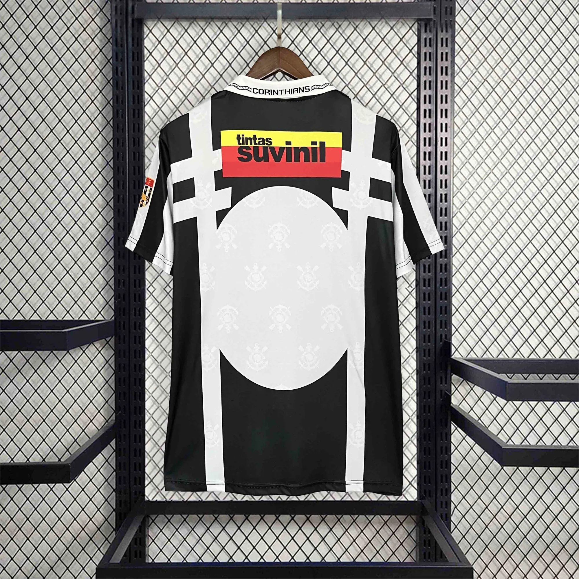 95-96 Corinthians Away Retro Kit Football AAAAJersey Yupoo 6