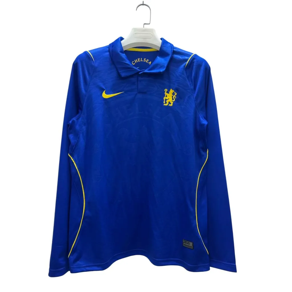 26-27 Chelsea Mens Home Kit Football Long Sleeve T-Shirt AAAAJersey Supply Yupoo 4 2