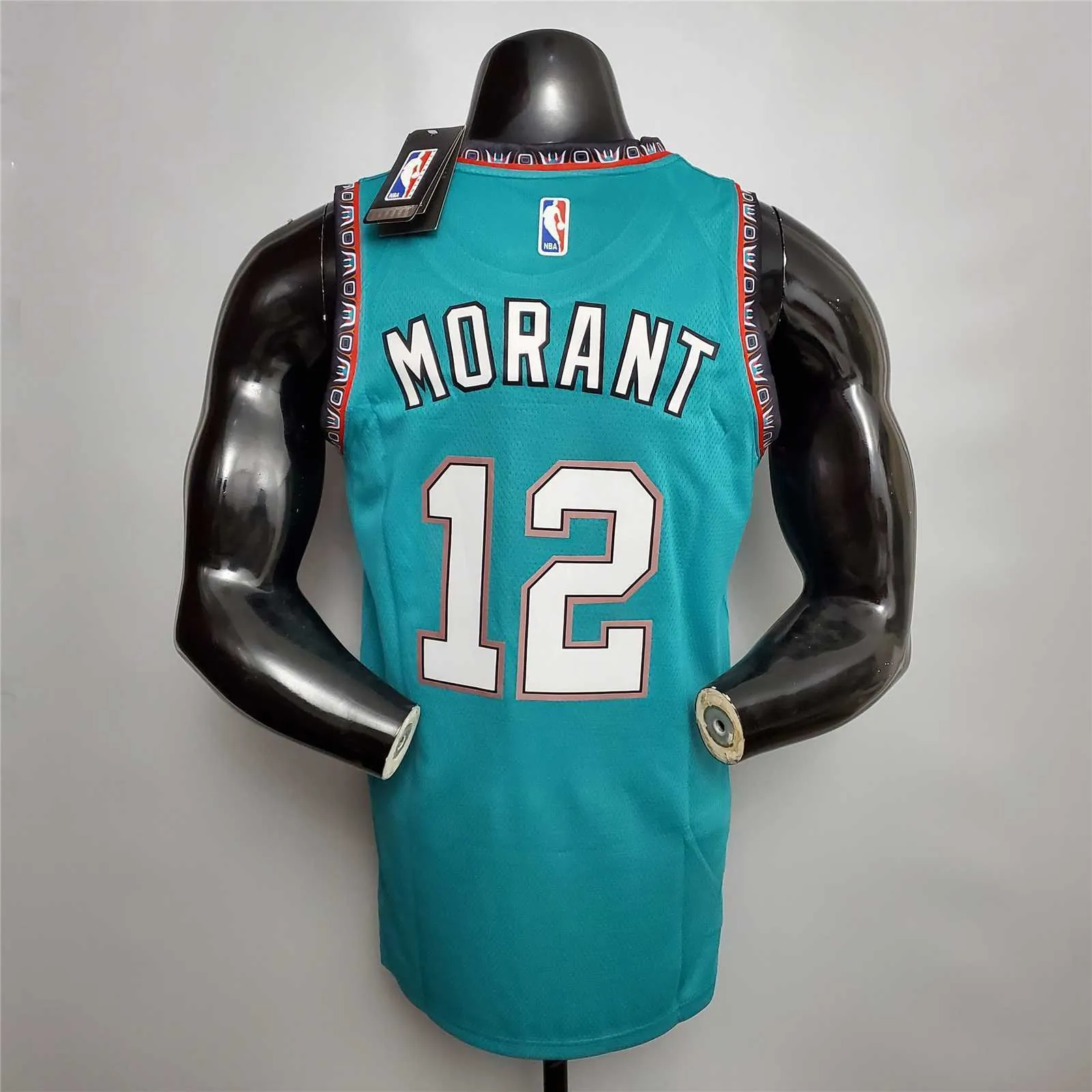 Morant #12 Memphis Grizzlies green 4