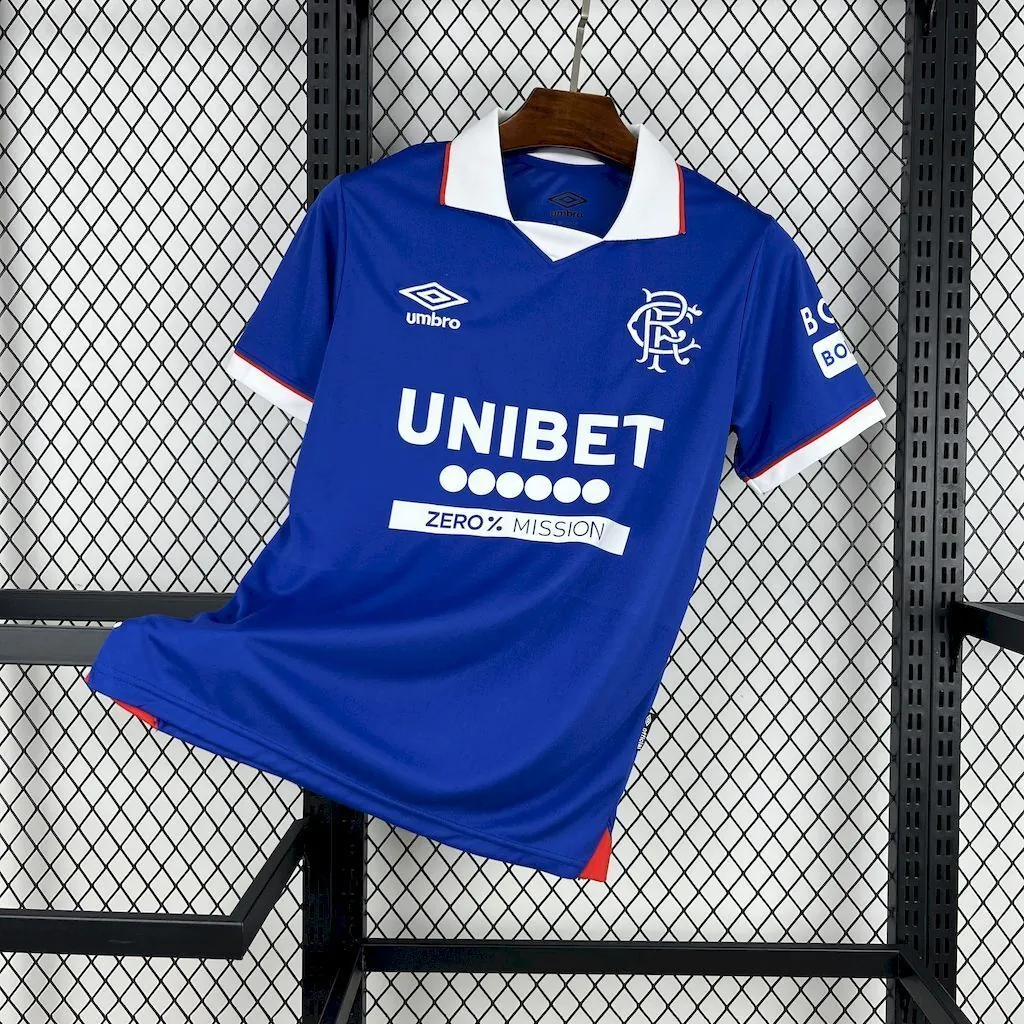 25-26 Rangers Home Kit Football T-Shirt Soccer AAAAJersey Yupoo 7