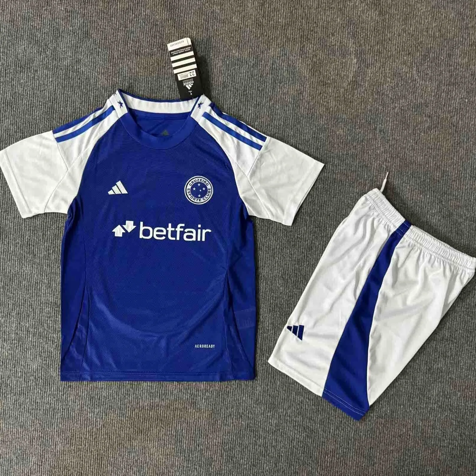 25-26 Cruzeiro Home Kid Kits Youth Apparels AAAAJersey Supply Yupoo 2