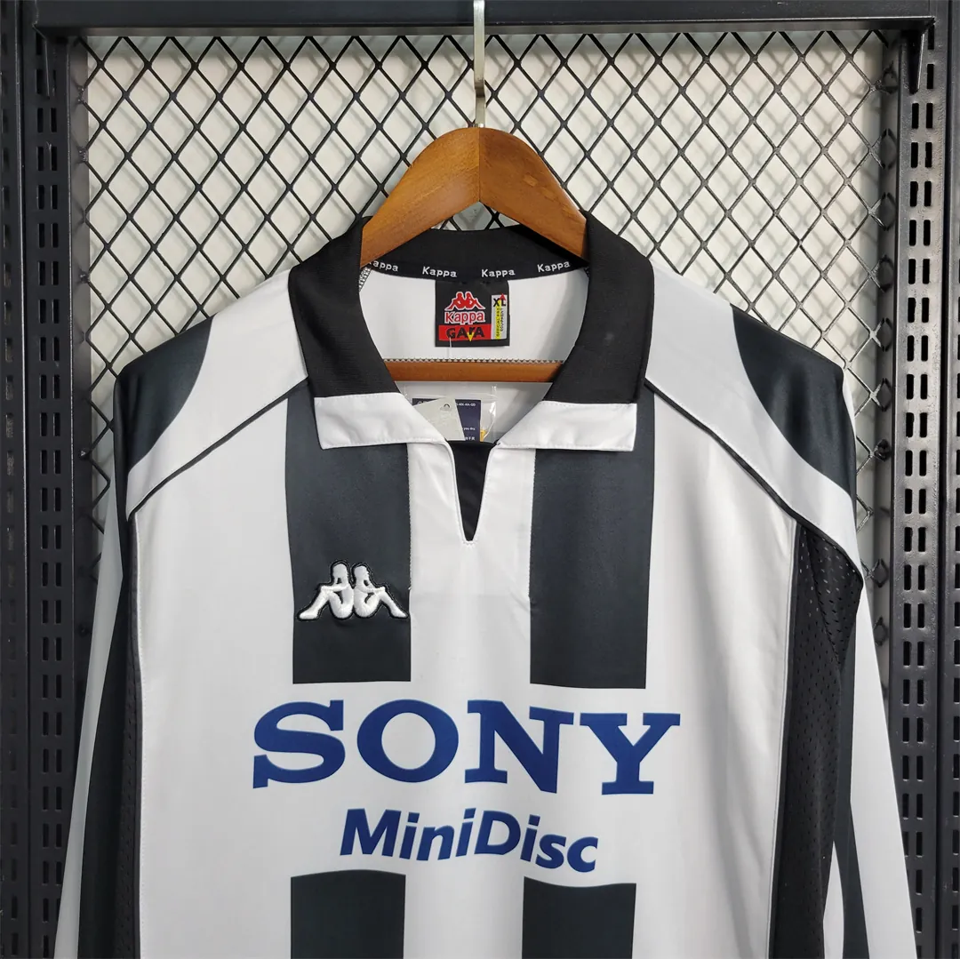 97-98 Juventus home Long Sleeve Jersey S-2XL 2