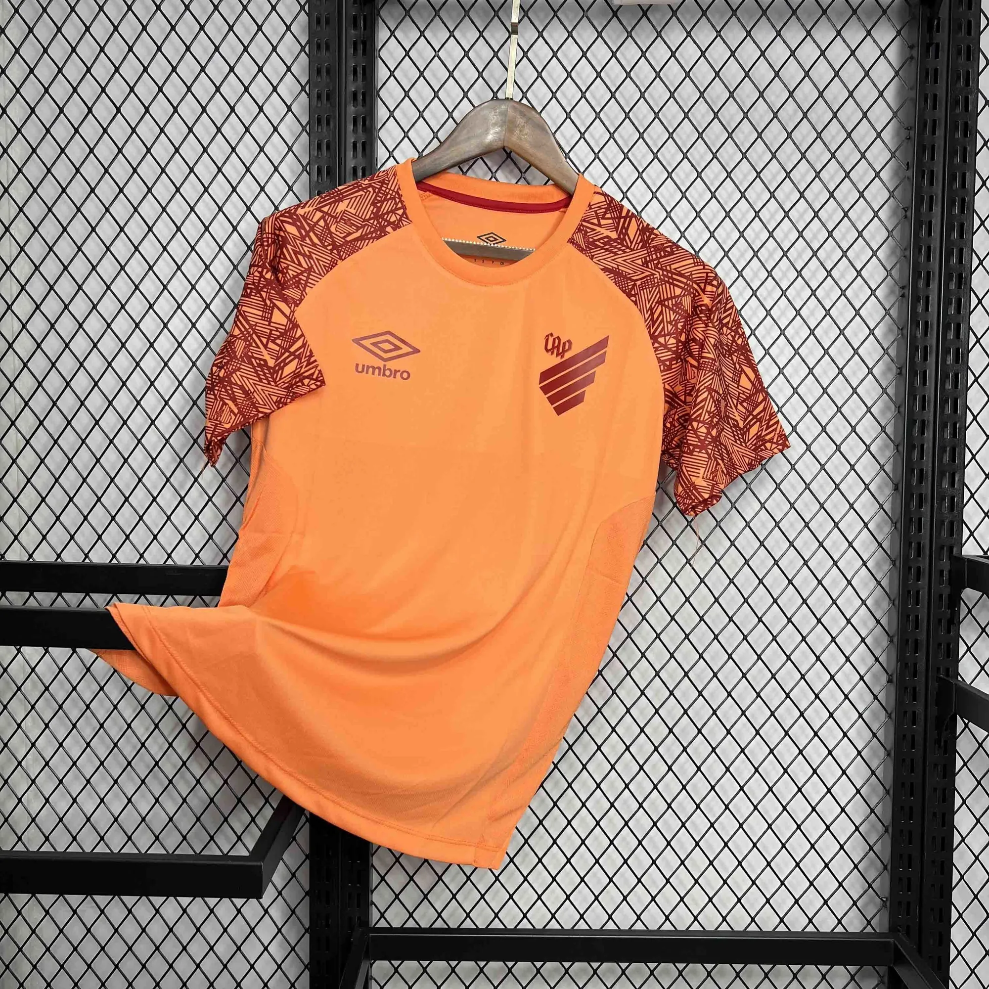 24-25 Athletico Paranaense Training Orange Kit Soccer Uniform AAAAJersey Dropshiping Yupoo 3