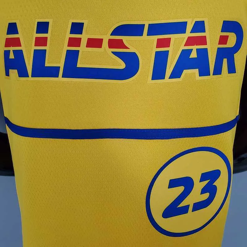 2021 James#23 All-Star Yellow 6