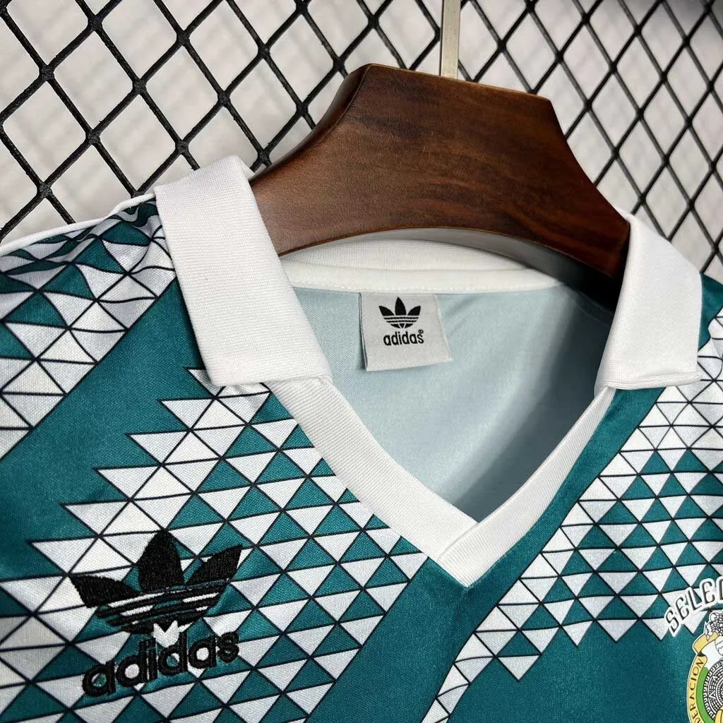 1990 Mexico Home Retro Kit Vintage Shirt Sport AAAAJersey Yupoo 5