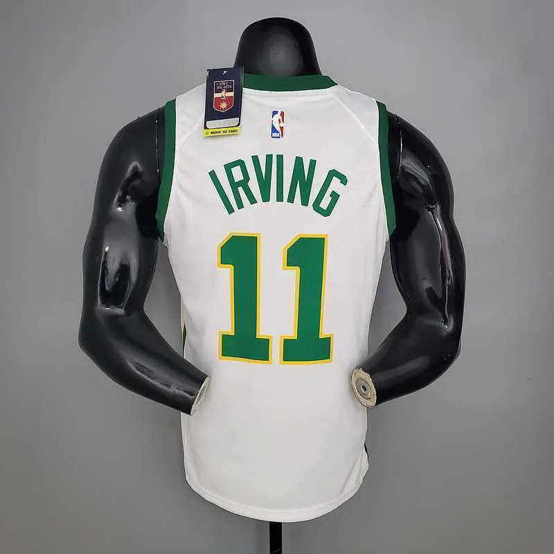Irving #11 Celtics White Platinum Limited 4