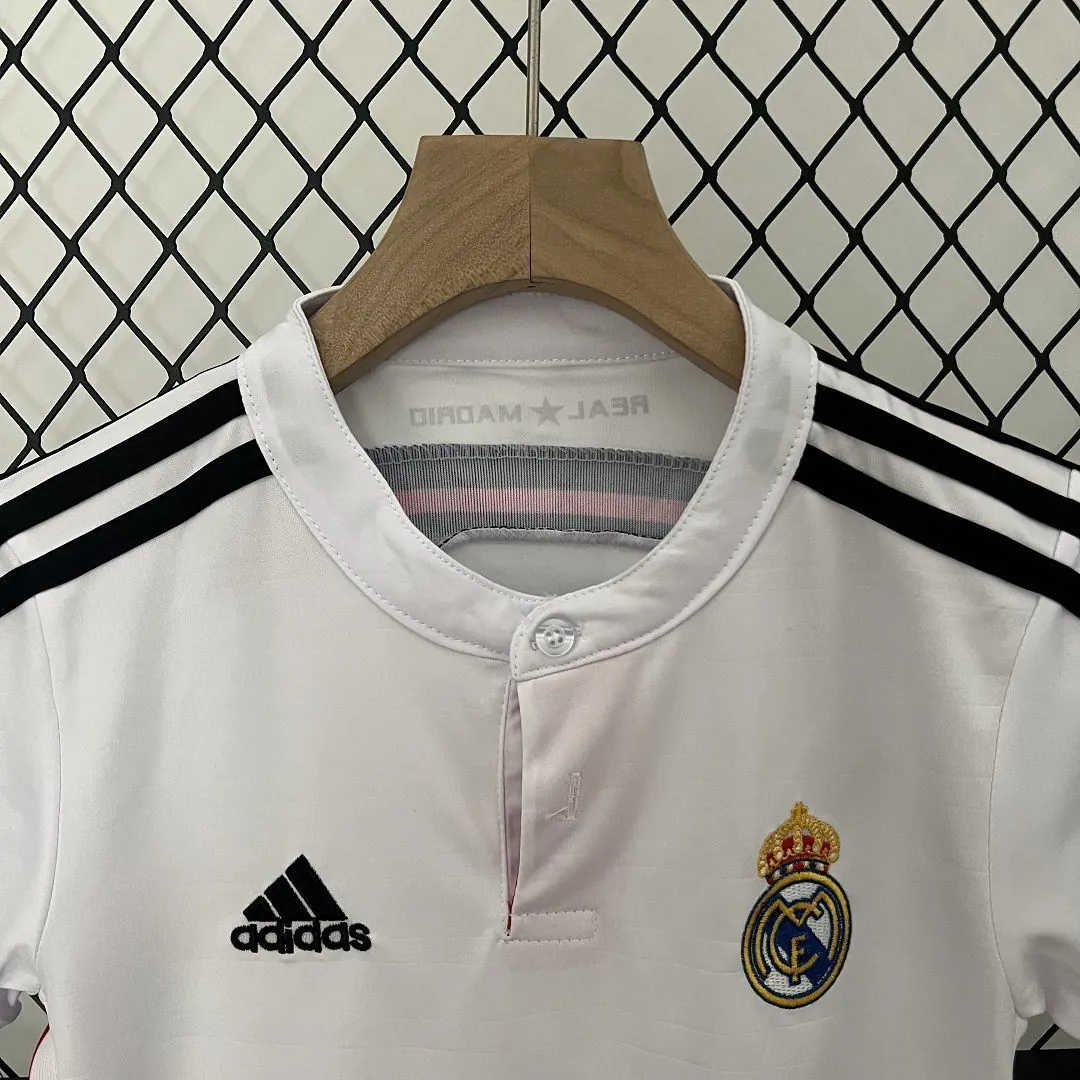 14-15 Real Madrid Kids Retro Home Kit Cheap Jerseys Yupoo 11