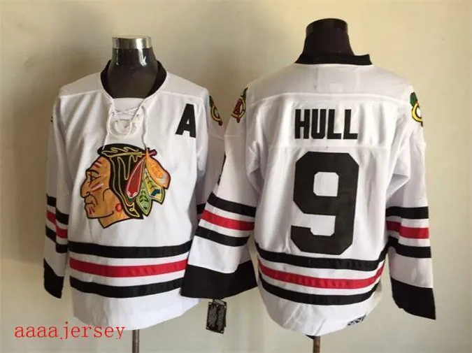 Chicago Blackhawks retro ice hockey jersey M-3XL 芝加哥黑鹰队复古冰球服 3