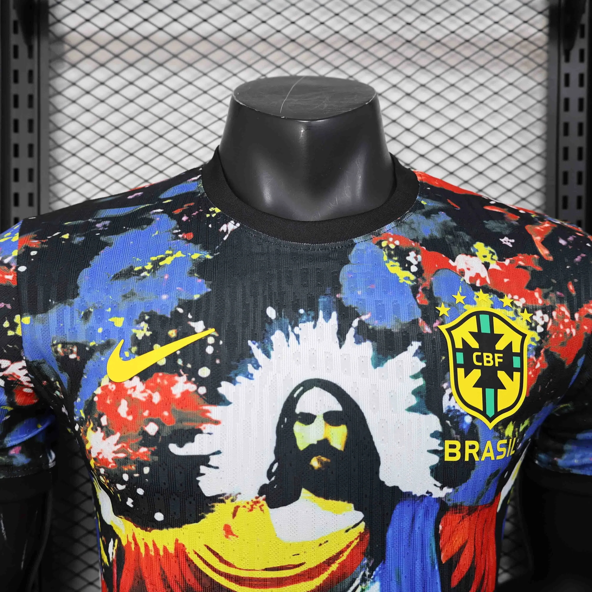 2025 Brazil Christ and The World Special Edition Kit Player Version Shirt AAAAJersey Wholesale 2