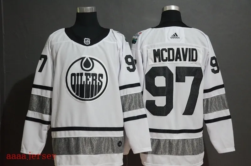 2019 Edmonton Oilers all star ice hockey jersey M-3XL 埃德蒙顿油人队全明星冰球服 2