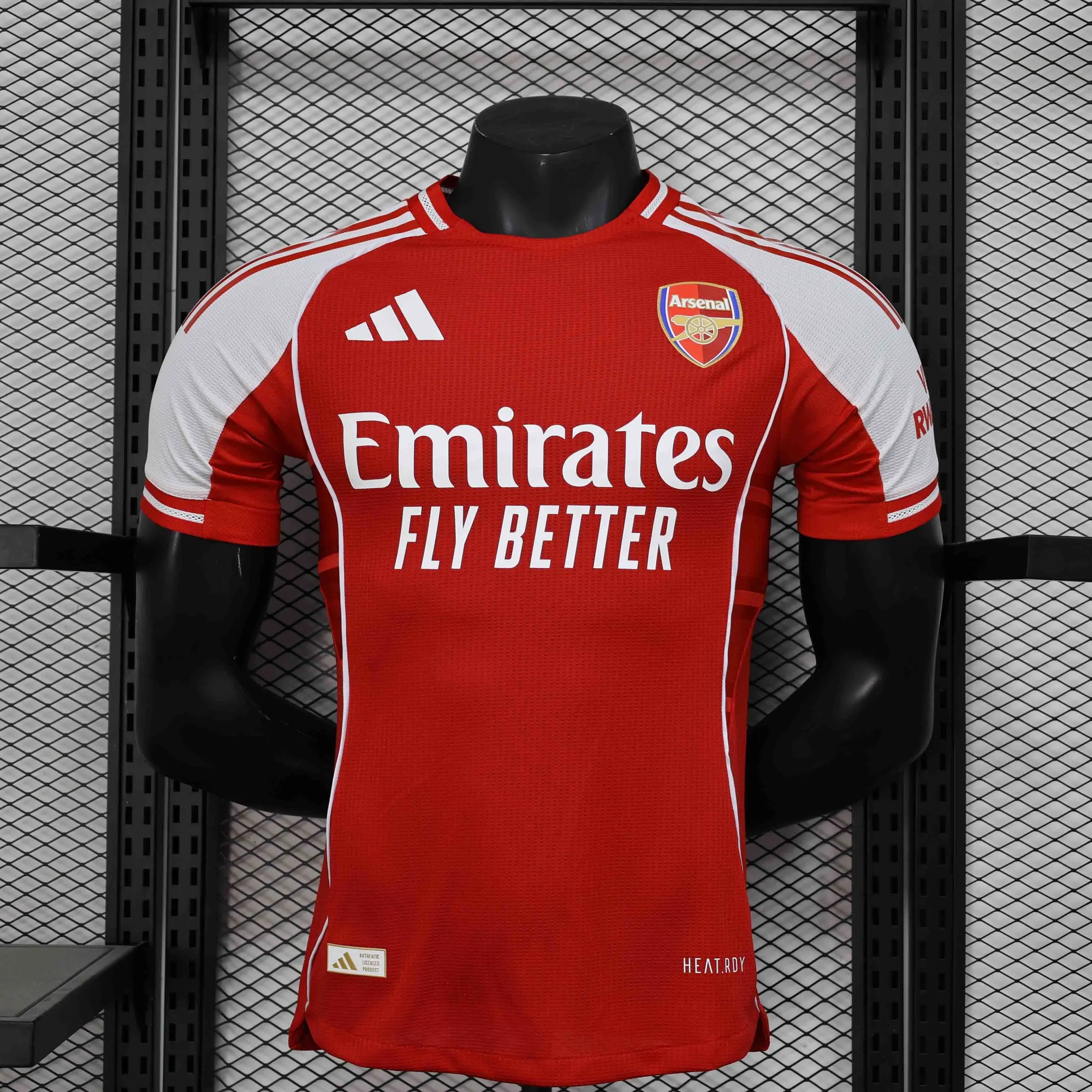 25-26 Arsenal Home Red Kit Player Version Shirt AAAAJersey Supplier Yupoo 7