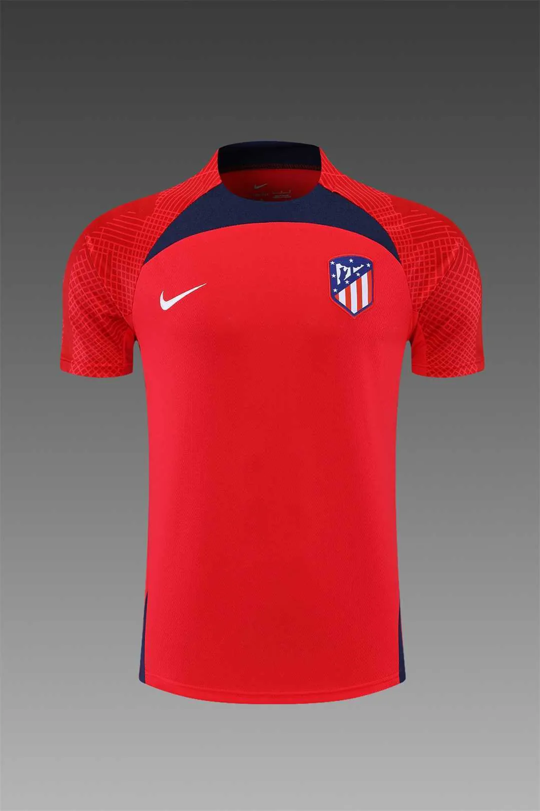 22-23 Atletico Madrid training suit short sleeve kit red 16