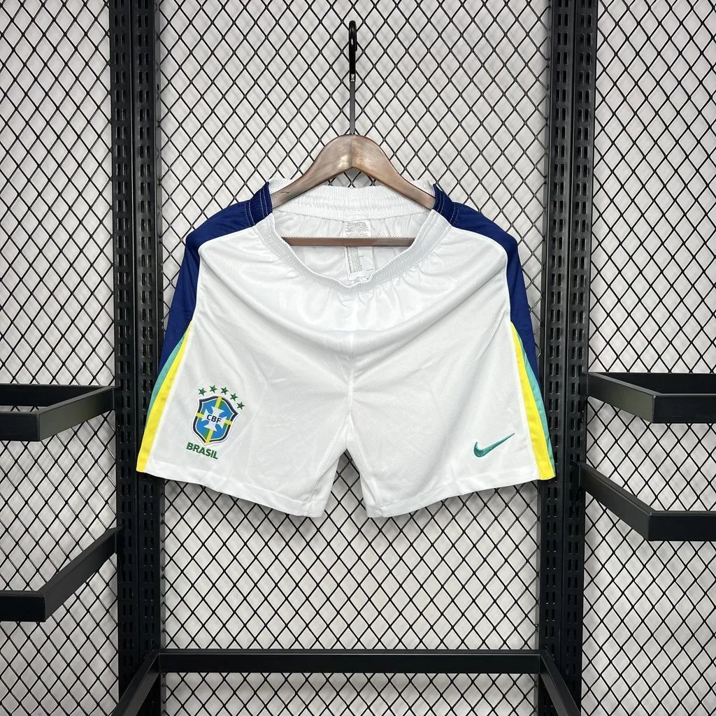 2024 Brazil Away Shorts Football Trousers Soccer AAAAJersey Yupoo 4