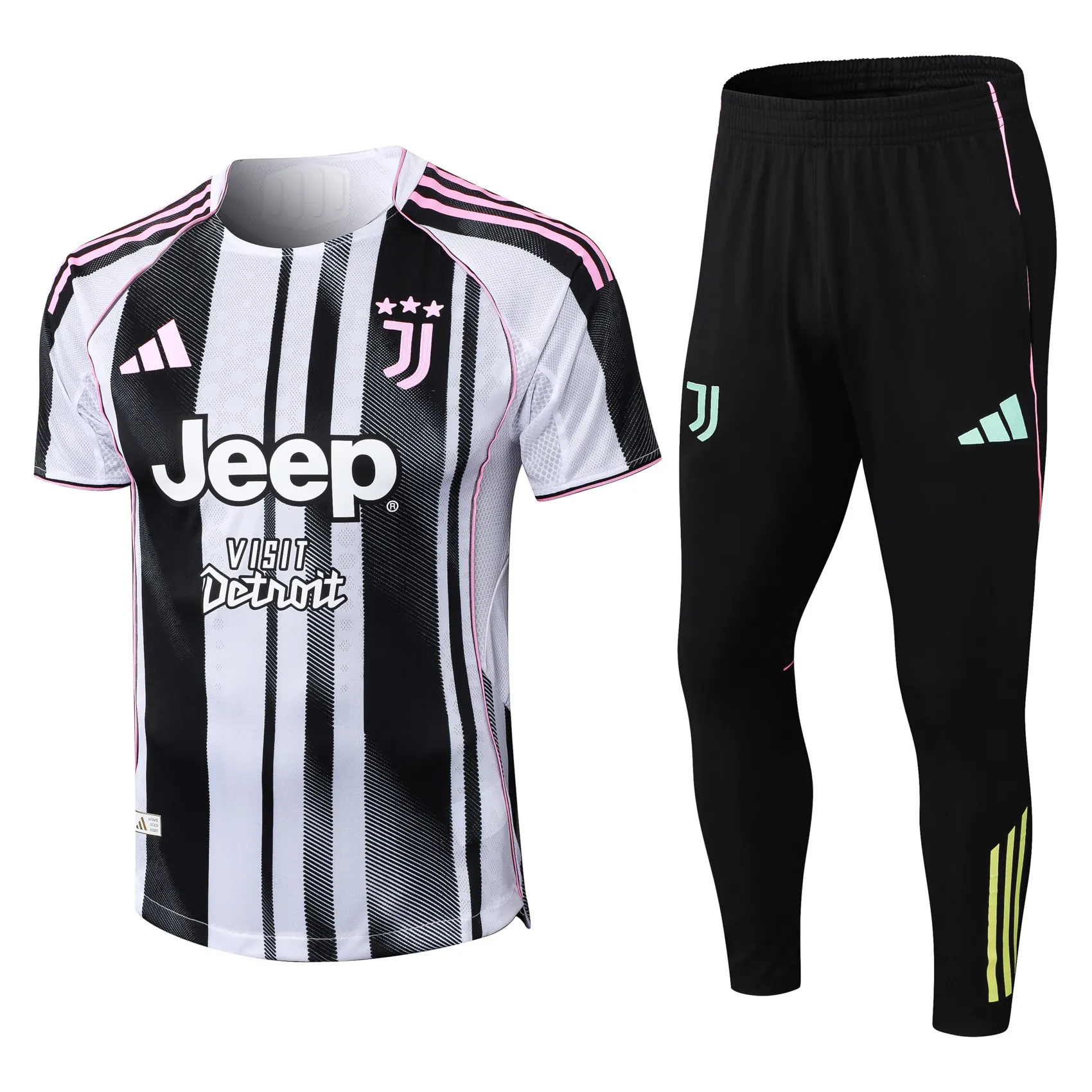 25-26 Juventus Home Player Version Training Kits Football Tracksuits 5