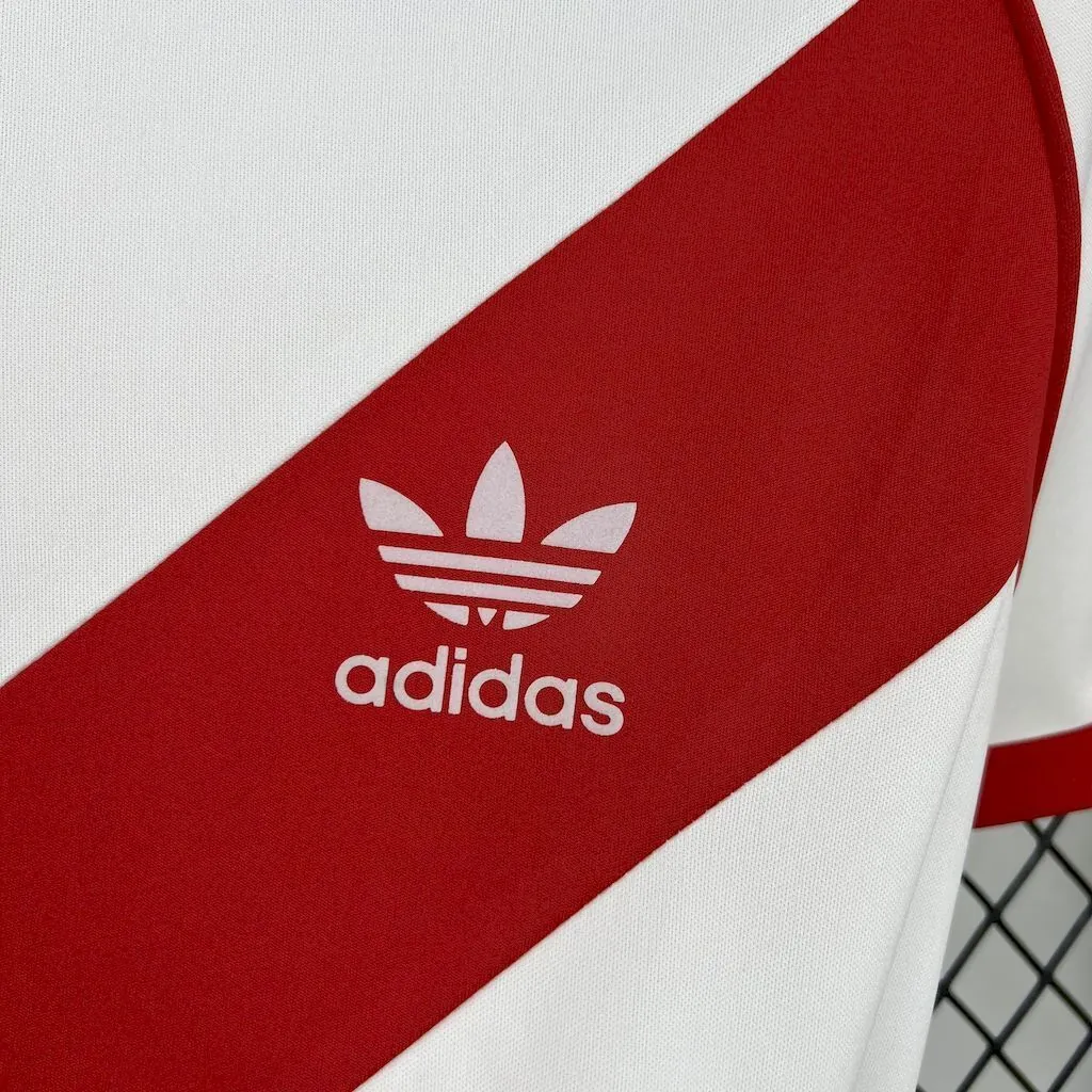 86-87 River Plate Home Retro Kit Vintage Shirt AAAAJersey Supplier Yupoo 4