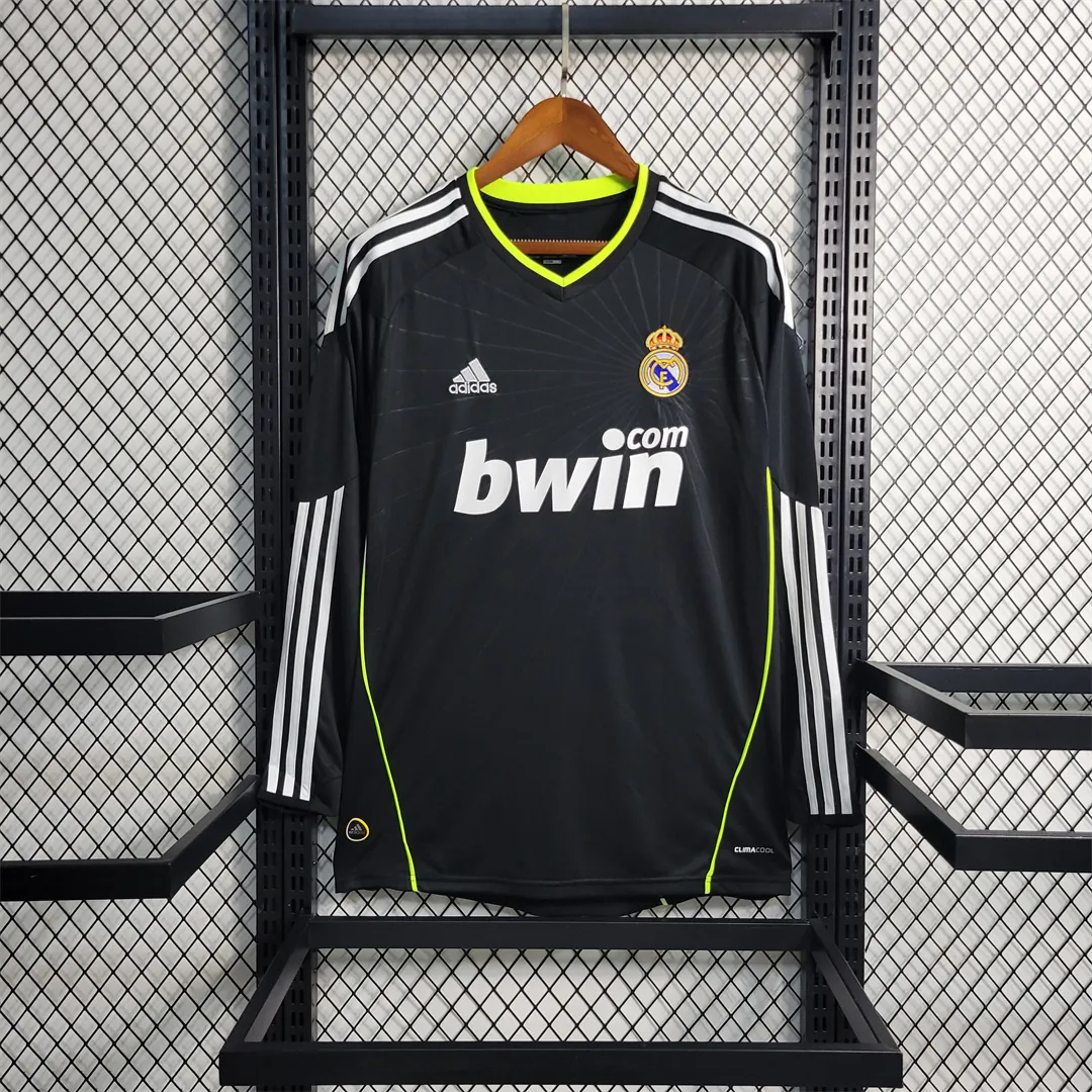 10-11 Real Madrid away long sleeve 10