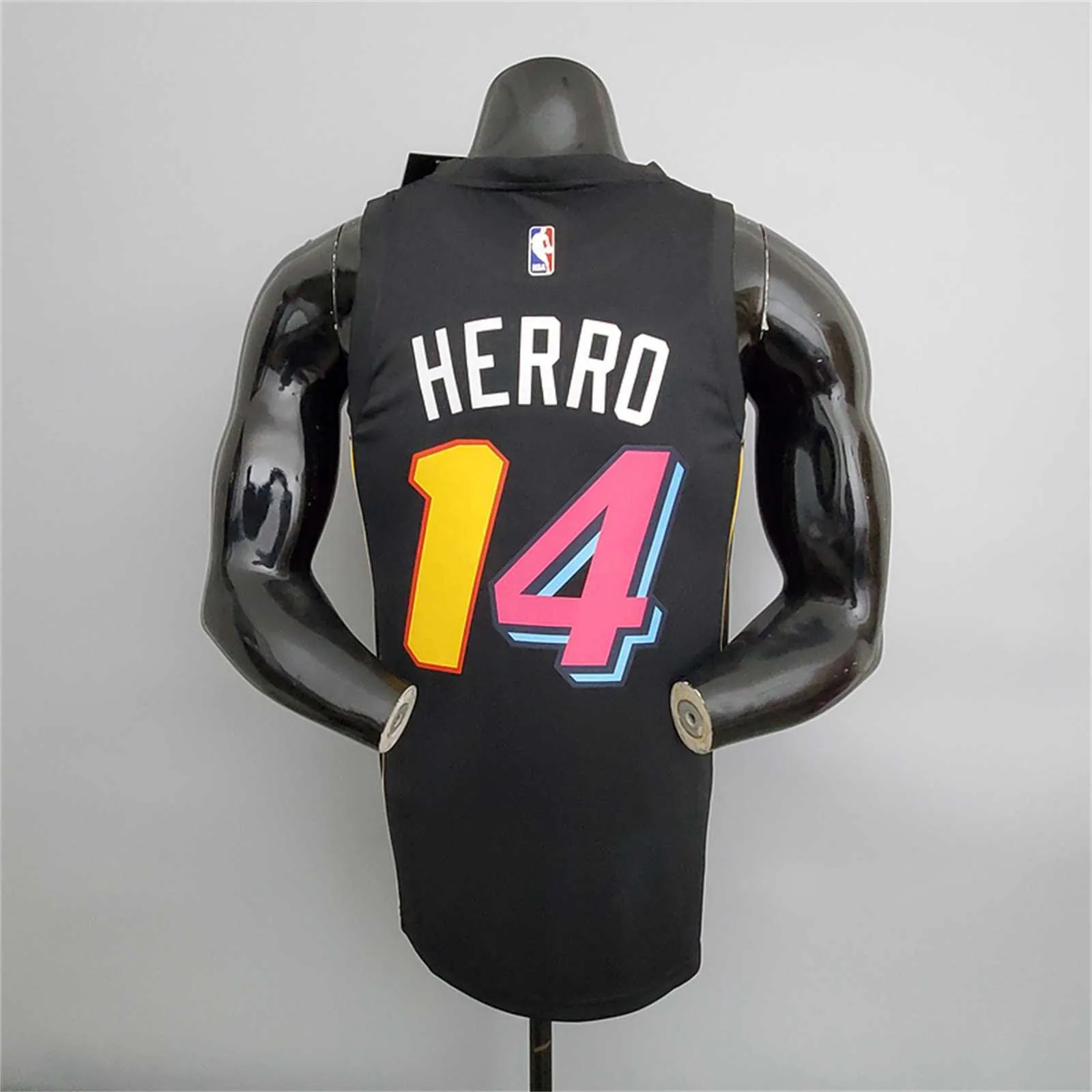 2022 Season Heat Team Herro #14 City Edition Black 5