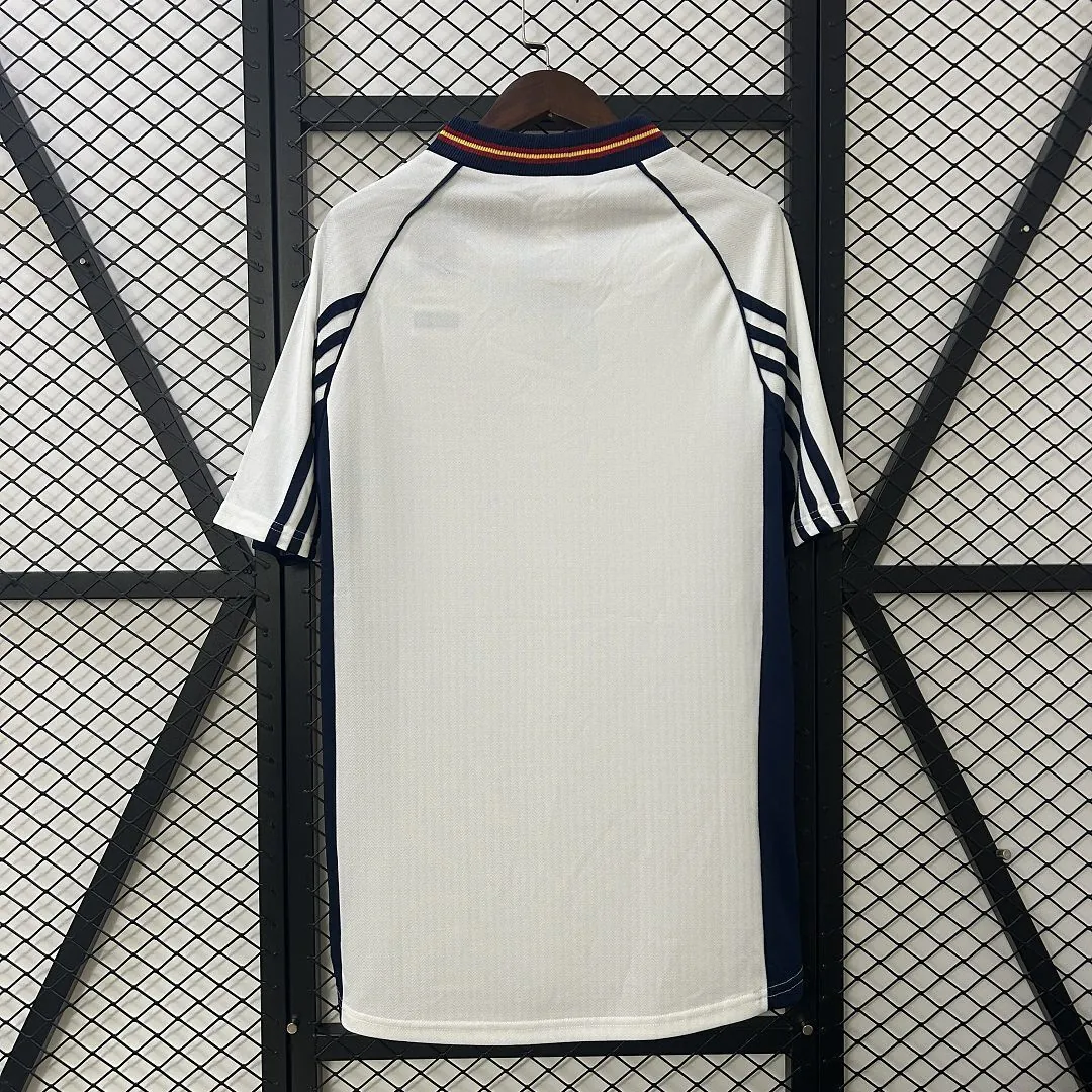 1998 Spain Away Retro Kit Vintage Shirt AAAAJersey Dropship Yupoo 7