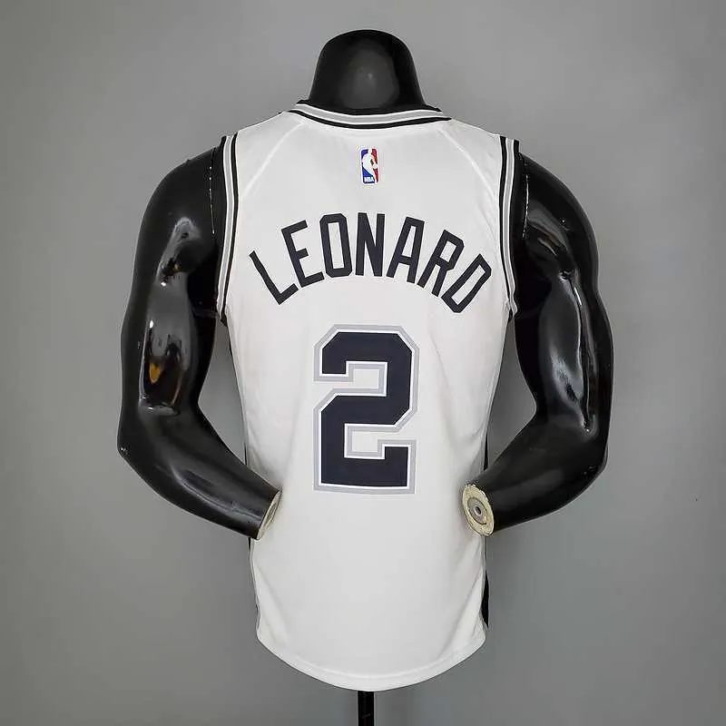 LEONARD#2 Spurs White 3