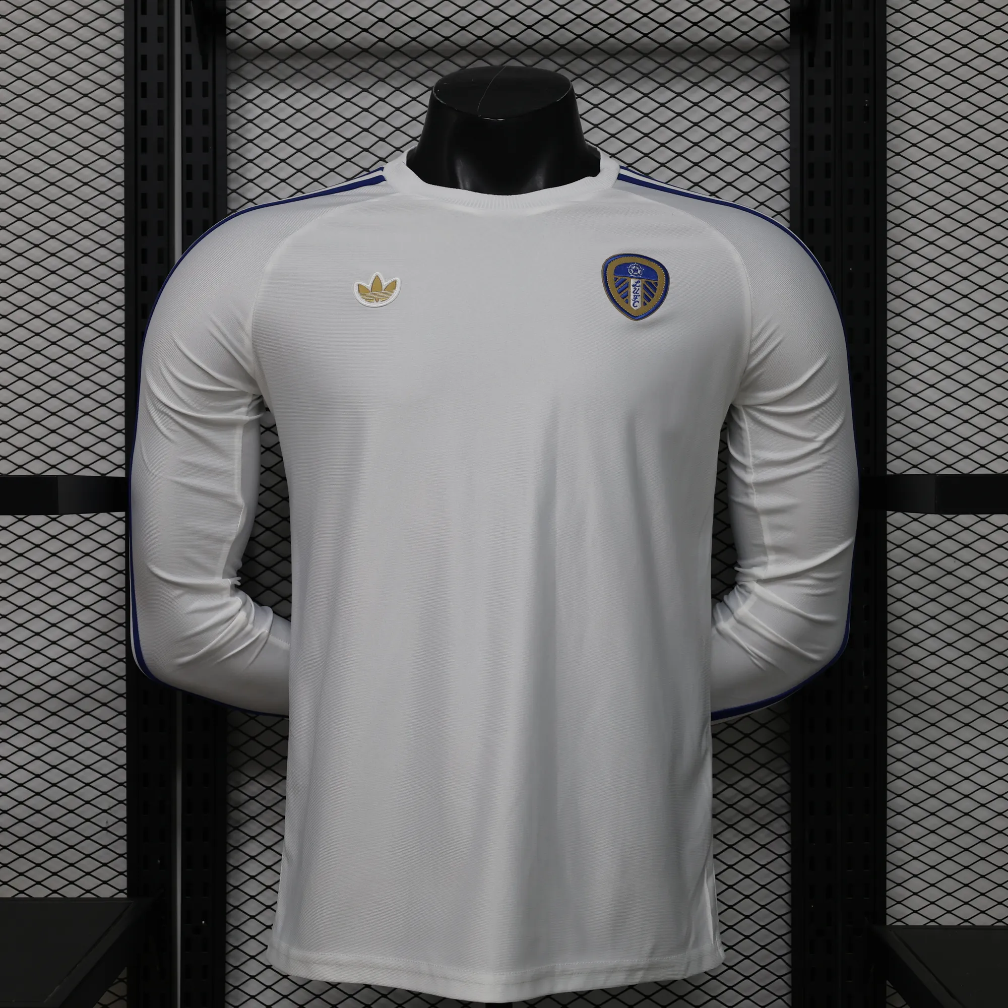 26-27 Leeds United Mens Retro Style Football Long Sleeve T-Shirt AAAAJersey Supply Yupoo 4